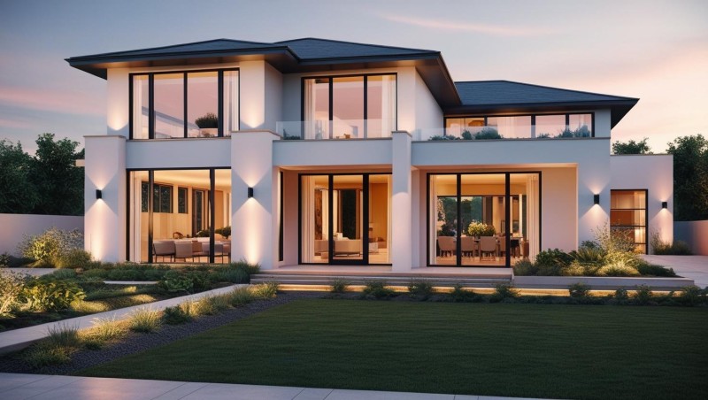 บ้านเดี่ยวสไตล์Modern Luxury